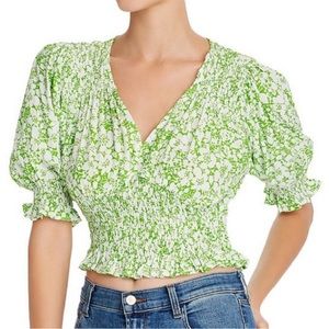 Faithfull the Brand Lini Top Freja Floral Print